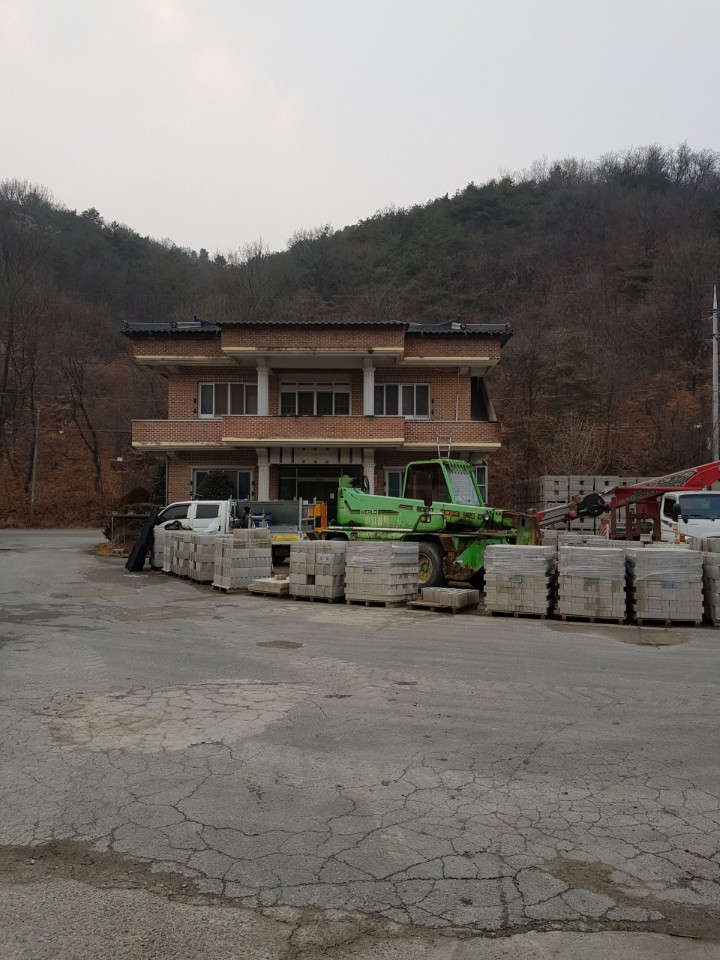 옥상지붕 시공사진 전통기와형