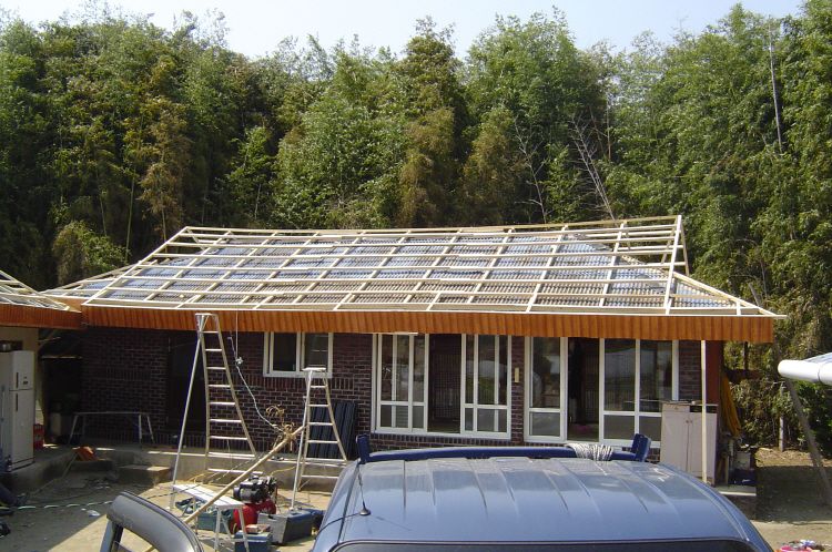 시공중 후모습입니다