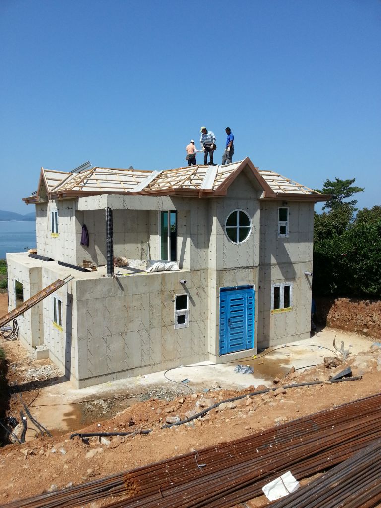 신축지붕공사 사례